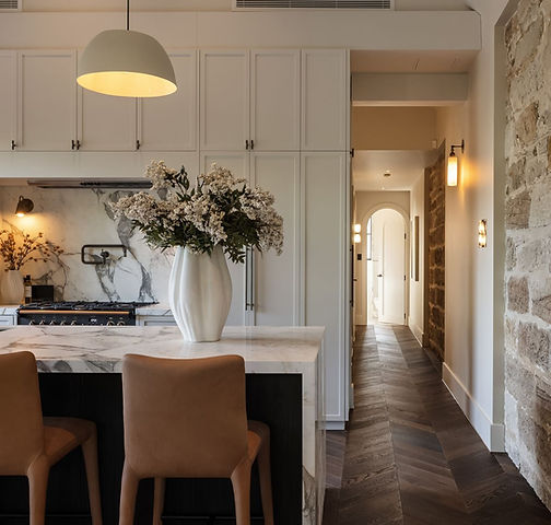Finished kitchen delivered by Alliance